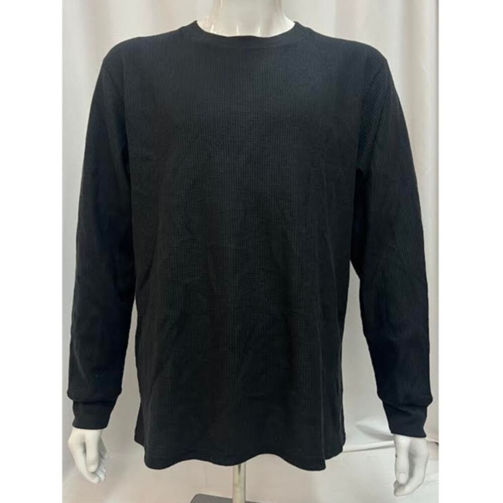 NWT! New Balance Made in USA Long Sleeve Thermal T-Shirt‎ Black XL